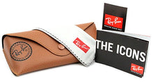 Load image into Gallery viewer, Ray Ban Brown Leather Medium Case,Booklet,Cloth
