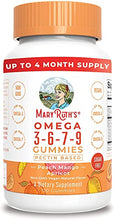 Load image into Gallery viewer, Omega 3 6 7 9 | Up to 4 Month Supply | Omega 3 Supplement | Vegan Omega 3 Gummies for Heart Health &amp; Energy Support | Flaxseed Oil | No Fish Taste | Non-GMO | Gluten Free | 120 Count
