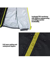 Load image into Gallery viewer, Little Donkey Andy Women's Waterproof Cycling Bike Jacket with Hood, Running Rain Jacket, Windbreaker, Ultralight Packable Black Size L

