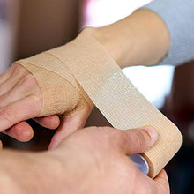 Load image into Gallery viewer, 15 Bulk Pack Self Adherent Cohesive Wrap Bandages 2 Inches X 5 Yards, Self Adhesive Rolls for Swelling Sprains and Soreness On Wrist and Ankle (15)

