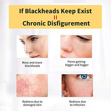 Load image into Gallery viewer, Blackhead Remover, Blackhead Peel Off Face Mask, Ms.Yilia 7-in-1 Bamboo Charcoal Face Masks for Women &amp; Men with Acne Needle Set - New Type of Bamboo Charcoal, 100% Natural &amp; Organic Ingredients
