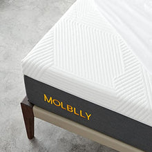 Load image into Gallery viewer, Molblly 12 Inches Queen Size Mattress, Gel Memory Foam Mattress in a Box, Back Pain Relief ＆ Cool Bed,10-Year Support Mattress, Ultimate Motion Isolation, Fiberglass Free, Premium Queen Bed

