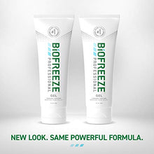 Load image into Gallery viewer, Biofreeze Professional Pain Relief Gel, 4 oz. Tube, White, Pack of 2
