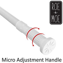 Load image into Gallery viewer, Sliding Glass Door Security Bar White Color - Feel Safe at Home with This Adjustable Home Security Bar 7/8" Dia. X 23" to 40" (1-Pack)
