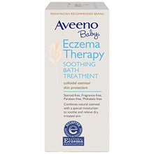 Load image into Gallery viewer, Aveeno Baby Eczema Therapy Soothing Bath Treatment for Relief of Dry, Itchy and Irritated Skin, Made with Soothing Natural Colloidal Oatmeal, 5 ct.
