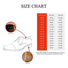 Load image into Gallery viewer, Bruno HOMME MODA ITALY PRINCE Men's Classic Modern Oxford Wingtip Lace Dress Shoes,PRINCE-6-BROWN,7.5 D(M) US
