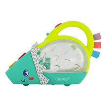 Load image into Gallery viewer, Infantino Push &amp; Pop Musical Light-Up Mini-Vac Hedgehog Mini-Me Pretend Toy Vacuum with Music, Lights, Bouncing Balls, Sounds &amp; Buttons, Helps Build Gross Motor Skills, for Babies &amp; Toddlers

