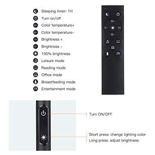 Load image into Gallery viewer, Floor Lamp, Tomshine Touch LED Floor Lamp Stepless Dimming with Remote Control, Standing Lamp for Living Room Bedroom Office Reading
