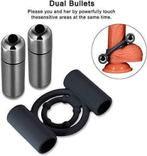 Load image into Gallery viewer, Silicone Double Penis Ring Men's Training Ring, Sexy Underwear Stimulator Cock Ring, Wearable Penis Training Device. Longer, Stronger, Erection, Enhanced Sex Toys, Men and Women, Sunglasses
