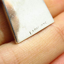 Load image into Gallery viewer, VTG 925 Sterling Silver Real Rhodochrosite Gemstone Tribal Motif Pendant KD-3302

