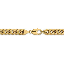 Load image into Gallery viewer, 14k Yellow Gold 9.3mm Miami Cuban Chain Necklace 24 Inch Pendant Charm Curb Fine Jewelry For Women Gifts For Her
