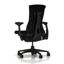 Load image into Gallery viewer, Herman Miller Embody Ergonomic Office Chair | Fully Adjustable Arms and Carpet Casters | Black Rhythm
