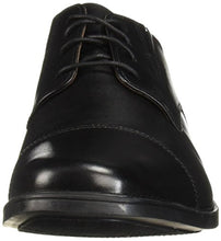 Load image into Gallery viewer, Clarks Men's Tilden Cap Oxford, Black Leather, 9.5 M US
