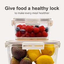 Load image into Gallery viewer, OCOSOLO Vegetable Storage Containers for Fridge, Produce Saver Containers Refrigerator Organizer Bins,BPA-Free Plastic Produce Keepers with Lid &amp; Colander for Fruits, Salad, Lettuce, Berry (3 Pack)
