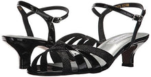 Load image into Gallery viewer, Touch Ups Women's Jane Heeled Sandal, Black, 11 W US
