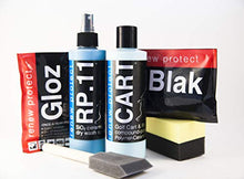 Load image into Gallery viewer, CART &amp; RV KIT : : Golf Carts and RV Renewal - SiO2 &amp; TiO2 Ceramic Infused, Polymer Paint Sealer w/ Advanced Abrasives - Annual Finish, 8oz CART + 8oz RP.11 + GLOZ Samples
