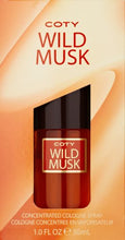 Load image into Gallery viewer, Coty Wild Musk Cologne Spray - 1 oz

