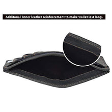 Load image into Gallery viewer, Valenchi - FRONT POCKET MINIMALIST RFID Wallet for Men and Women with multi card slots,Note pocket and ID window (Black Hunter Flower)
