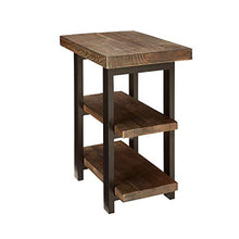 Load image into Gallery viewer, Alaterre AZMBA0220 Sonoma Rustic Natural 2 Shelf End Table, Brown
