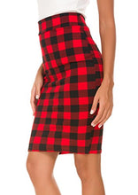 Load image into Gallery viewer, EXCHIC Women's Stretchy Bodycon Office Pencil Skirt High Waist Business Skirts (XL, 5)
