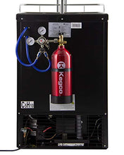 Load image into Gallery viewer, Kegco Keg Dispenser, 2 Faucet, Black
