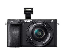 Load image into Gallery viewer, Sony Alpha a6400 Mirrorless Camera: Compact APS-C Interchangeable Lens Digital Camera with Real-Time Eye Auto Focus, 4K Video, Flip Screen &amp; 16-50mm Lens - E Mount Compatible Cameras - ILCE-6400L/B
