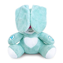 Load image into Gallery viewer, Singing Easter Bunny Stuffed Animal - Interactive Soft Stuffed Peekaboo Bunny Plush, 16 inches Tall Singing Peek a Boo Animal Toy. for Ages 6 Months to 5 Year Old
