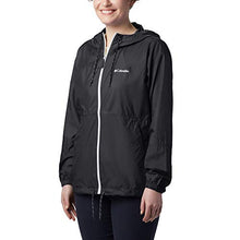 Load image into Gallery viewer, Columbia Women's Flash Forward Windbreaker, Water &amp; Stain Resistant, Black, Large
