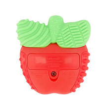 Load image into Gallery viewer, Infantino Lil' Nibblers Vibrating Apple Teether, Soft-Textured Silicone for Sensory Exploration, Teething Relief, Helps Soothe Sore Gums, Babies &amp; Toddlers, Multi, 12 Case
