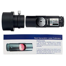 Load image into Gallery viewer, SVBONY Red Laser Collimator for Newtonian Marca Telescope Alignment 1.25 inches 7 Bright Levels Triple Cemented Lens with 2 inches Adapter
