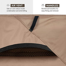 Load image into Gallery viewer, ULTCOVER Round Patio Furniture Cover - Outdoor Waterproof Table with Chair Set Cover 108 inch
