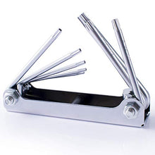 Load image into Gallery viewer, Convy GJ-0054 Fold-up Star Key Set, 8-piece, Sizes T9-T40
