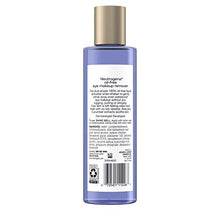 Load image into Gallery viewer, Neutrogena Gentle Oil-Free Eye Makeup Remover &amp; Cleanser for Sensitive Eyes, Non-Greasy Makeup Remover, Removes Waterproof Mascara, Dermatologist &amp; Ophthalmologist Tested, 8.0 fl. oz.
