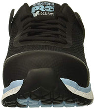 Load image into Gallery viewer, Timberland PRO Women's Drivetrain Composite Toe SD+ Industrial Boot, Black/Blue mesh, 6.5
