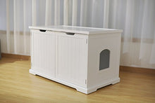 Load image into Gallery viewer, Merry Products Cat Washroom Bench, White
