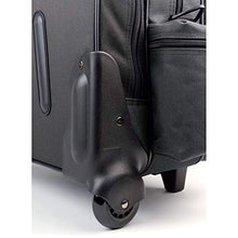 Load image into Gallery viewer, Hopkins Medical Products Rolling Medical Bag for Home Health Nurses - Black
