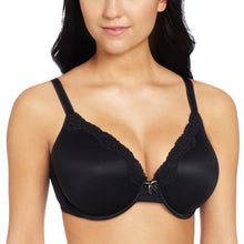 Load image into Gallery viewer, Maidenform Women's Comfort Devotion Embellished Bra, Black/Body Beige,36D
