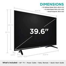 Load image into Gallery viewer, Hisense 40-Inch Class H4 Series LED Roku Smart TV with Alexa Compatibility (40H4F, 2020 Model)
