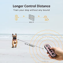 Load image into Gallery viewer, PATPET Dog Training Collar with 3 Safe Training Modes, Rechargeable IPX7 Waterproof Shock Collar with Remote, 3000 Ft Control Perfect for Small Medium Large Dogs(8-120 lbs)
