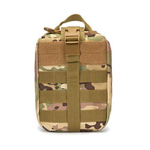 Load image into Gallery viewer, Jipemtra Tactical First Aid Bag MOLLE EMT IFAK Pouch Rip-Away Trauma First Aid Responder Medical Emergency Utility Bag Military Tactical Pouch (CP)

