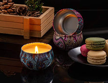 Load image into Gallery viewer, Ahyiyou DIY Candle Tins 28 Piece, Round Containers with Lids&amp; Cotton Wicks for Candle Making, Arts &amp; Crafts, Storage &amp; More
