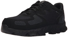 Load image into Gallery viewer, Timberland PRO Men's Powertrain Alloy Toe ESD Low Work Shoe, Black Synthetic/Ripstop Nylon, 10.5 M US
