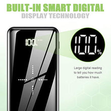 Load image into Gallery viewer, Wireless Portable Charger Power Bank 25000mAh - High Capacity with LCD Digital Display,3 USB Output &amp; Dual Input External Battery Pack Compatible with Smart Phones,Android Phone,Tablet and More
