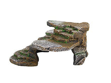 Load image into Gallery viewer, PENN-PLAX Reptology Shale Scape Step Ledge &amp; Cave Hideout – Decorative Resin for Aquariums &amp; Terrariums – Great for Reptiles, Amphibians, and Fish – Medium
