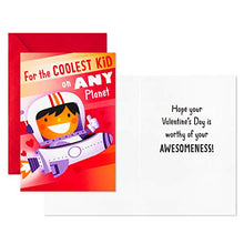 Load image into Gallery viewer, Hallmark Valentines Day Cards Assortment for Kids, 8 Valentine's Day Cards with Envelopes (Outer Space)
