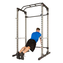 Load image into Gallery viewer, Fitness Reality 810XLT Super Max Power Cage | Optional Lat Pull-down Attachment and Adjustable Leg Hold-down | Power Cage Only
