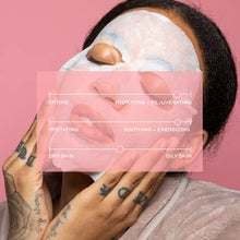 Load image into Gallery viewer, purlisse Watermelon Energizing Sheet Mask: Cruelty-Free &amp; clean, Paraben &amp; Sulfate-free, Packed with Vitamins A, B, &amp; C, Aloe Vera calms skin | Pack of 6
