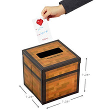 Load image into Gallery viewer, Hallmark Valentines Day Cards for Kids and Mailbox for Classroom Exchange, Minecraft (1 Box, 32 Valentine Cards, 35 Stickers, 1 Teacher Card), 5VBX2957
