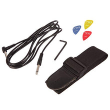 Load image into Gallery viewer, RockJam Electric Guitar Superkit with 10-watt Amp, Gig Bag, Picks &amp; Online Lessons 6 String Pack, Right, Blueburst, Full (RJEG03-SK-BB)
