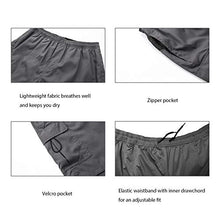Load image into Gallery viewer, EZRUN Men's 3D Padded Mountain Bike Shorts Lightweight MTB Cycling Shorts (Grey Black,m)
